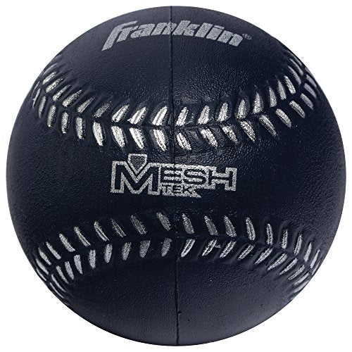 Franklin Sports Kids Baseball Gloves - Meshtek Child's Tball Glove + Ball Set - Boys + Girls Teeball Mitt Set - Kids + Toddler Right Hand Throw - 9.5"